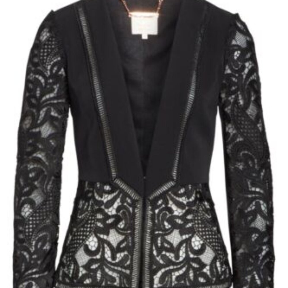Ted Baker Black Lace Blazer